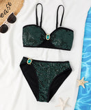 ビキニ 水着 モノキニ セクシー キラキラ chic ビーチ 旅行 INS話題 XH7-SMQ-Y112