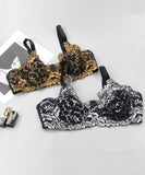 【5色】ブラジャー ブラ 新作 セクシー 刺繡 谷間魅せ MY8-DNF481