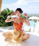 水着 ビキニ セカワセクシー 水玉柄 モノキニ 温泉 ビーチ インスタ話題 XH7-YQ-HHA9A35ALL