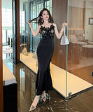 【手作り】ロングドレス 高品質 セクシー エレガント 気質 XH2-JY40096