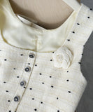 【上下セット】ミニドレス タイトドレス リボン カワセクシー セレブ風 通勤 エレガント XH2-MYK6012#