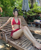 ビキニ 水着 セクシー 肌見せ 脚長効果 話題作 SNS映え 超人気 XH7-GM-adn025