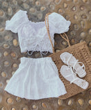 ビキニ 温泉 韓国っぽ 水着 着痩せ セクシー 大人可愛い パフスリーブ おしゃれ ビーチ XH7-BY2917