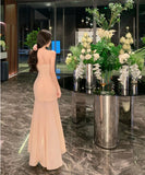 膝丈ドレス チュール フリル 谷間見せ ホルターネック セクシー パーティー エレガント XH2-CD-1-E215-32190590