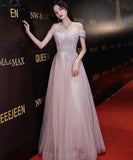 バースデーロングドレス 宴会 パーティー 演奏会 オフショルダーフ キラキラ XH2-YWL4/17