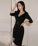 ミニドレス キャバドレス 非対象 ひざ丈ドレス 新作 高見え MY2-ZED882678BH506