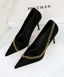 【2色】ハイヒール パンプス おしゃれ 高見え 7cm/9cm パーティー WQ5-DS3739-2