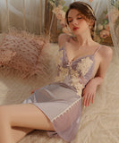 勝負下着 カワセクシー パット付き レース ルームウェア えちえち パジャマ XH8-GR-P3216