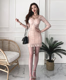 ミニドレス レース キャバドレス エレガント 谷間見せ おしゃれ XH2-ZED883930A71