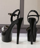 【6色】ハイヒール パンプス 15cm キラキラ スリッパ 美脚効果 歩きやすい 流行り OL 百掛け 透かし彫り ヒール 靴 XH5-JJMX8661-72