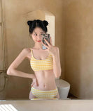 【2色】ビキニ モノキニ セクシー 海辺 おしゃれ感 水着 着痩せ hot girl ビーチ 温泉 XH2-BY-WX002