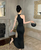 【2色】ロングドレス キャバドレス マーメイド 花柄 セクシー おしゃれ エレガント XH2-ZED889128DXH343B