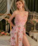 カワセクシー ルームウェア えちえち 花柄 レース XH8-GR19718