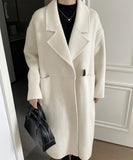 【3色】カシミヤ コート チェスターコート 高品質 オーバーサイズ ウール XH2-ZDM2317