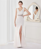 【4色】ロングドレス キャバドレス 新作 セクシー 肌見せ 露出 演奏会 宴会 XH2-YEY19131#