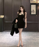 ミニドレス キャバドレス キラキラ ワンーショルダー chic パーティー セクシー 高級感 セレブ風 XH2-XKD-D355-5990-Nov21