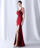 ロングドレス キャバドレス 新作 セクシー 肌見せ 露出 演奏会 宴会 XH2-YEY31609＃