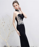 ロングドレス 宴会 二次会 パーティードレス 刺繡 レース ゴージャス XH2-HX148