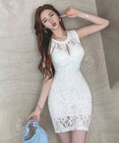 ミニドレス キャバドレス レース セクシー ナイトクラブ きゃばきゃば 同伴 XH2-ZED885819A71