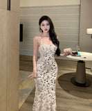 ロングドレス キラキラ おしゃれ キャバドレス 谷間見せ セクシー 大人可愛い パーティー XH2-ZED885455DXH449