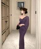 ロングドレス エレガント 通勤 キャバドレス セクシー 気質 着痩せ 気質 大人可愛い XH2-ZED889145DXH343B