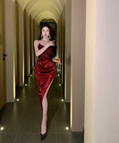 ロングドレス キラキラ ゴージャス パーティー ナイトクラブ XH2-LQE5343H449