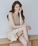 ミニドレス セクシー フリル キャバドレス マーメイド チュール XH2-ZED887363A71