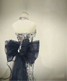 ロングドレス キラキラ ベアトップ 華奢感 セクシー エレガント 宴会 演奏会 誕生日 party XH2-MBYD-ltao770690079052