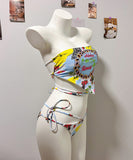 Aloha Hawaii ビキニ 水着 セクシー SNS話題 人気 温泉 海 旅行 ハワイイ XH7-BY3081