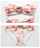 ビキニ 水着 新作 セクシー インスタ話題 フラワー 肌見せ 海辺 INS話題 XH7-FH-YAO