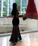 ロングドレス 透明感 マーメイド エレガント 気質 宴会 袖付き XH2-ZED888511DXH238A