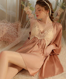 【3色】パジャマ エロかわいい レース ルームウェア 女子力 XH8-GR-P3169