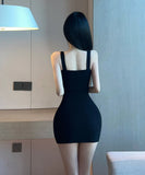 ミニドレスキャバドレスキラキラ谷間見せ指名セクシーパーティードレスhotgirlXH2-DD4246