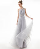 ロングドレス Party ワンショルダー セクシー キャバドレス セクシー 誕生日 演奏会 宴会 XH2-YAHS102