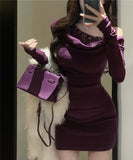 【2色】ミニドレス タイトドレス レース セクシー キャバドレス ナイトクラブ XH2-ZED88848DXH342