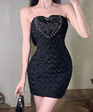 ミニドレス キャバドレス セクシー ベアトップ chic ナイトクラブ Party XH2-LQE5357H449