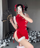 （ドレスのみ）サンタコスプレ 中華風 かわいい セクシーXH2-MMKQ330