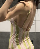 ビキニ モノキニ セクシー 海辺 おしゃれ感 水着 着痩せ hot girl ビーチ　XH2-DP-A10201