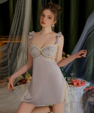 【2点セット】3色 パジャマ セクシー ルームウェア パッド付き 勝負下着 高級感 XH8-GR3559