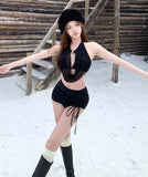 ビキニ モノキニ セクシー 海辺 おしゃれ感 水着 着痩せ hot girl ビーチ　XH2-DP-A10086