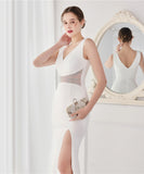 【4色】ロングドレス キャバドレス 新作 セクシー 肌見せ 露出 演奏会 宴会 XH2-YEY19131#