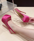 【2色】ハイヒール ピカピカ ダイヤモンド 美足効果 新作 セクシー　話題 XH5-XL-ZG-2018-128