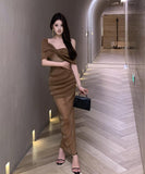 ロングドレス セクシー キャバドレス キラキラ 透明感 パーティー 肌見せ XH2-ZED889146DXH343B