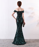 【4色】ロングドレス キラキラ パーティードレス オフショルダー お姫様 誕生日 演奏会 宴会 XH2-YEY1371#