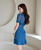 ミニドレス セクシー キャバドレス Sweet チュール フリル 大人可愛い XH2-ZED880668E