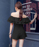 【3色】オールインワン フリー オフショルダー 大人可愛い 通勤 XH2-ZED889115-AGT350