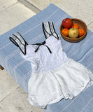 水着 モノキニ ビキニ ワンピース フリル レース 着痩せ 気質 温泉 ビーチ 海 露出控え カワセクシー XH7-CF-WX3130