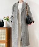 【4色】カシミヤ コート チェスターコート 高品質 オーバーサイズ ウール XH2-ZDM2318