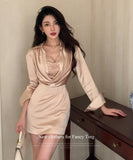 【2点セット】ミニドレス キャバドレス 谷間魅せ キャミソール 指名 セクシー お洒落 XH2-ZED889649GT347