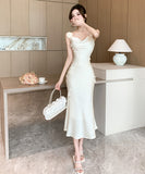 膝丈ドレス キャバドレス 立体花 気質 エレガント 着痩せ おしゃれ セクシー YH2-DD6268